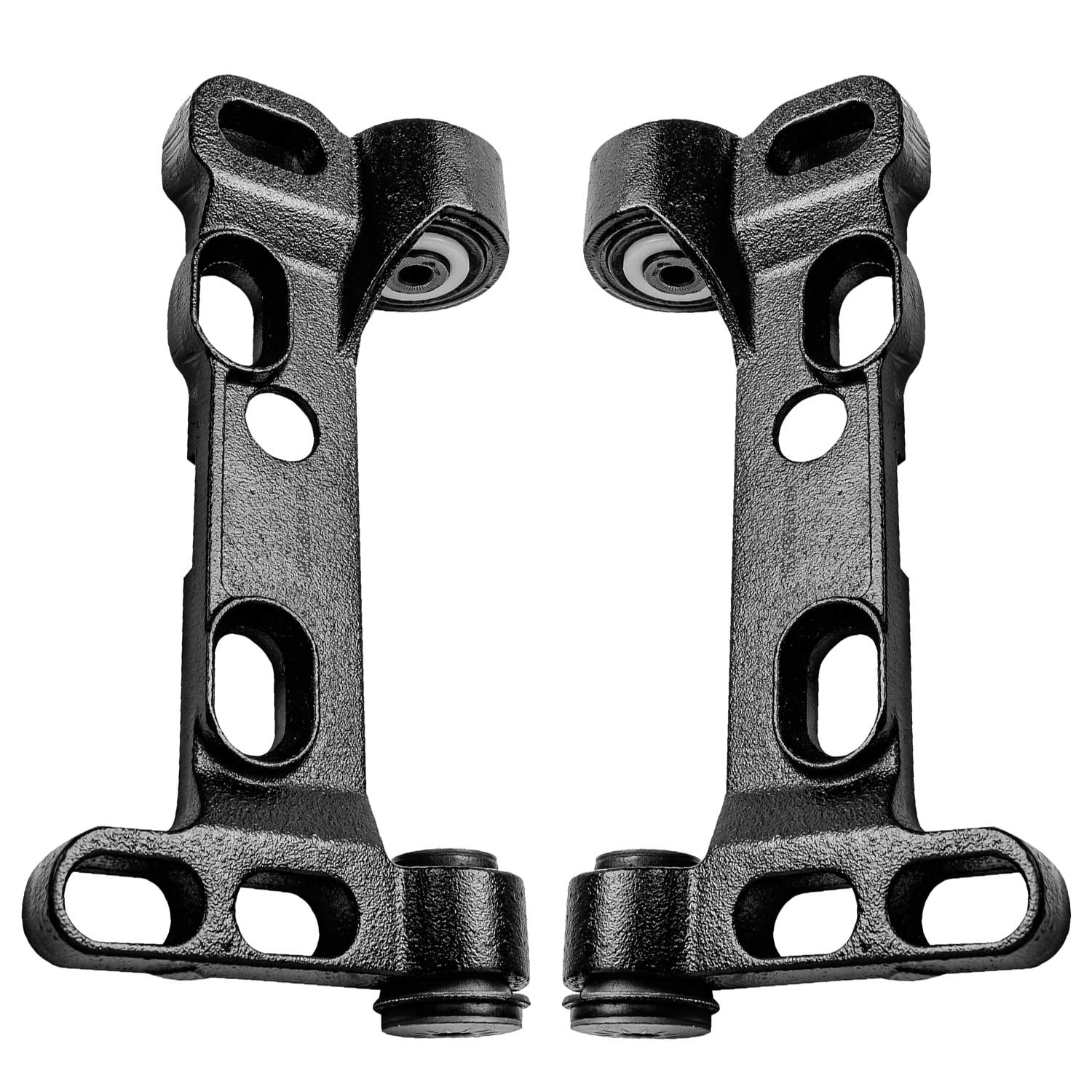 Detroit Axle - Front Rear Suspension Kit for Chevrolet Trailblazer EXT SSR GMC Envoy XUV Buick Rainier Saab 9-7x Control Arms Ball Joints Sway Bars Outer & Inner Tie Rods Boots Replacement - 18pc