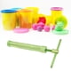 thumbnail image 3 of Pistola extrusora de barro giratoria verde de acero inoxidable, herramientas para hacer esculturas de pasteles y fondant, para hacer tú mismo, arcilla polimérica, 3 of 10