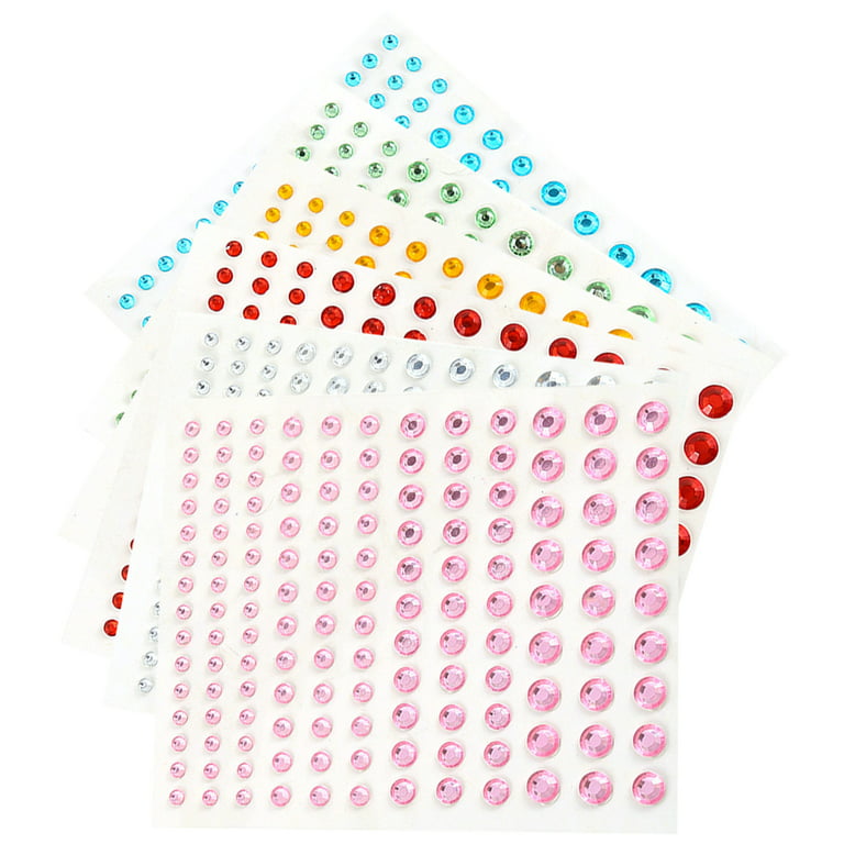 Rhinestones For Face6 Sheets Face Gems Craft Jewels And Gems Face Jewelry  Makeup Rhinestones For Eyes 