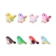 thumbnail image 1 of Matsuzay 8 Uds pájaros Mini ornamento miniatura figuritas de animales bonitos paisaje boda decoración del hogar Navidad cumpleaños Artesanía, 1 of 6