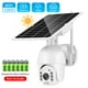 thumbnail image 1 of Cámara de seguridad con Panel Solar para exteriores, Monitor de seguridad inteligente PTZ CCTV, 1080P, WIFI, 8W, ranura para batería, 1 of 3