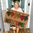 thumbnail image 2 of TIELUTT Thanksgiving Home Autumn Front Door Door Mat Carpet Floor Mat Decoration Fuzzy Abstract Area Rug 8 X 5 Rug Carpet Rugs for Living Room Oversized Blanket Knit Throw Blanket, 2 of 3