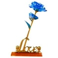 Gold Foil Colored Gold Roses Starry Sky Glow Teacher's Day Chinese