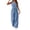 Blue, variant on Suit for Women Spring Summer V Neck Front Button Vest Pants Two Piece Outfit Sleeveless Slim Casual Fashion Matching Set for Daily Party Dating Work Vacation