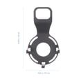 thumbnail image 2 of OULII 1Pcs Wall Mounted Speaker Holder Plastic Black For Home Use And Speakers, 2 of 6