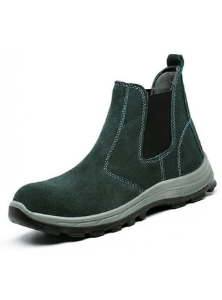Green patch shop safety boots walmart