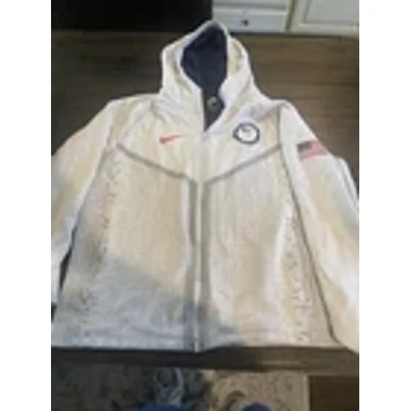 Nike Mens Sportswear Windrunner USA Olympic Team Tech Hoodie Sz 2XL RARE USA