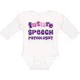 thumbnail image 3 of Inktastic Future Speech Pathologist Boys or Girls Long Sleeve Baby Bodysuit, 3 of 5