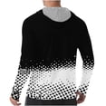 thumbnail image 5 of BRGZLK Long Sleeve Hooded Sun Protection Shirt For Men Shoulder Insert Quick Dry Breathable Lightweight For Summer Outdoor Casual Sports Hiking Fishing Beach, 5 of 6