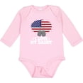 thumbnail image 3 of Inktastic I Love My Daddy Military Son Daughter Boys or Girls Long Sleeve Baby Bodysuit, 3 of 5