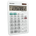 thumbnail image 2 of SHARP EL-334W Large Desktop Calculator, White, 2 of 3