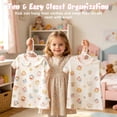 thumbnail image 4 of 20 Pack Baby Hangers, 11 Inch Kids Plastic Hangers for Closet, Durable Non-Slip Children’s Clothes Hangers for Shirts, Pants, Outfits, 4 of 7