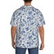 thumbnail image 3 of Balery Rabbit And Butterfly Camisa Casual de Manga Corta con Botones para Hombre, Texturizada, Estilo Cubano, para Playa, Verano-XX-Large, 3 of 5