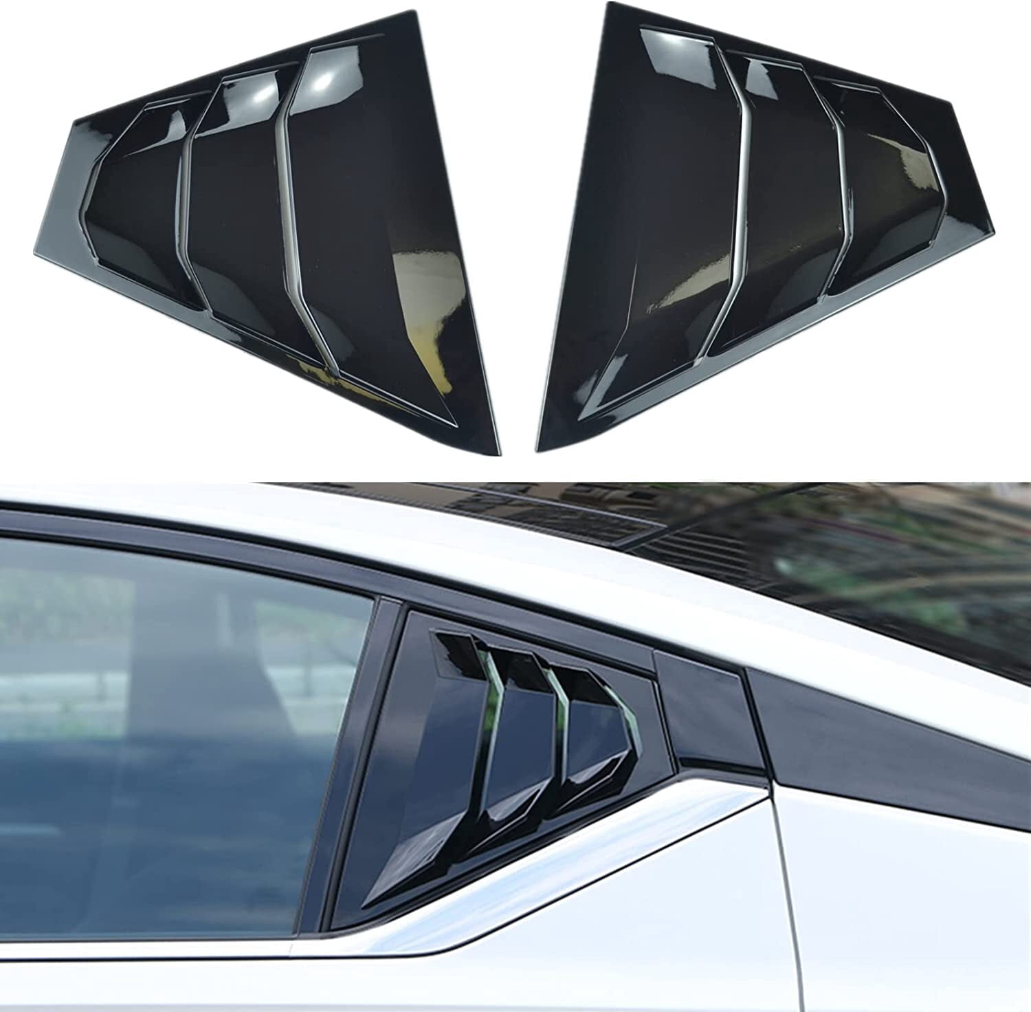 Car Rear Window Louvers