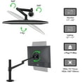 thumbnail image 3 of Height Adjustable Laptop Stand with VESA Mount for 12-17 Inch Notebooks and 17-32 Inch Monitors, Premium Aluminum Alloy Arm Support with  Management, 3 of 7