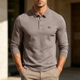 thumbnail image 2 of Enjoytime Mens Long Sleeve Shirt Business Casual Golf Shirts Collared Button Down Stretch Work Shirt, 2 of 7