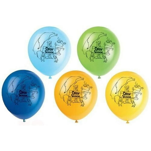Open Season Latex Balloons / Favors (25ct)