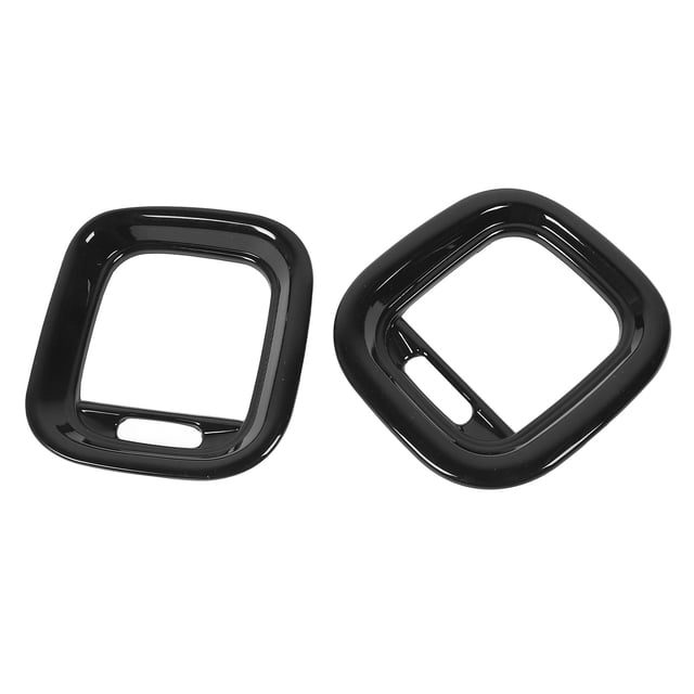 Car Center Console Side Air Outlet Cover Dashboard Side Air Conditioning Air Vent Panel Decoration Frame Car Dashboard Side Air Vent Cover Replacement For RT SXT 2015 to 2023
