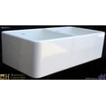 thumbnail image 5 of Duet Reversible Apron Front Fireclay 36-3/4 in. 0-Hole Double Bowl Kitchen Sink in White, 5 of 5