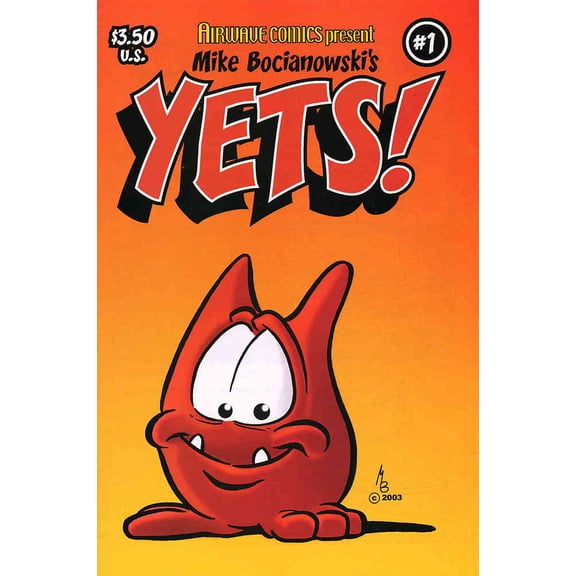 Yets! #1 VF ; Airwave Comic Book