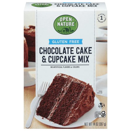 O N Chocolate Cake & Cupcake Mix, Gluten Free, 14 oz