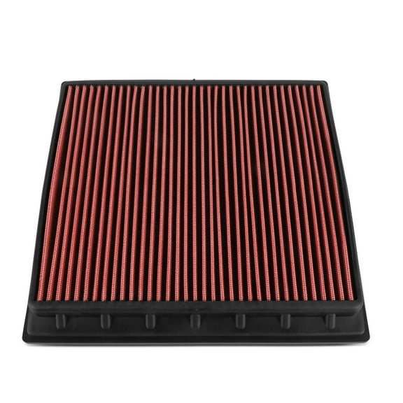 DNA Motoring AFPN-236-RD For 2010 to 2016 Cadillac SRX 3.0L 3.6L SAAB 9-4X 2.8L 3.0L Washable Drop-In Engine Air Filter Panel Red 11 12 13 14 15