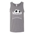 thumbnail image 2 of Wild Bobby, Soccer Dad Better Than a Regular Dad Father's Day Mens Tank Top, Heather Grey, X-Large, 2 of 6