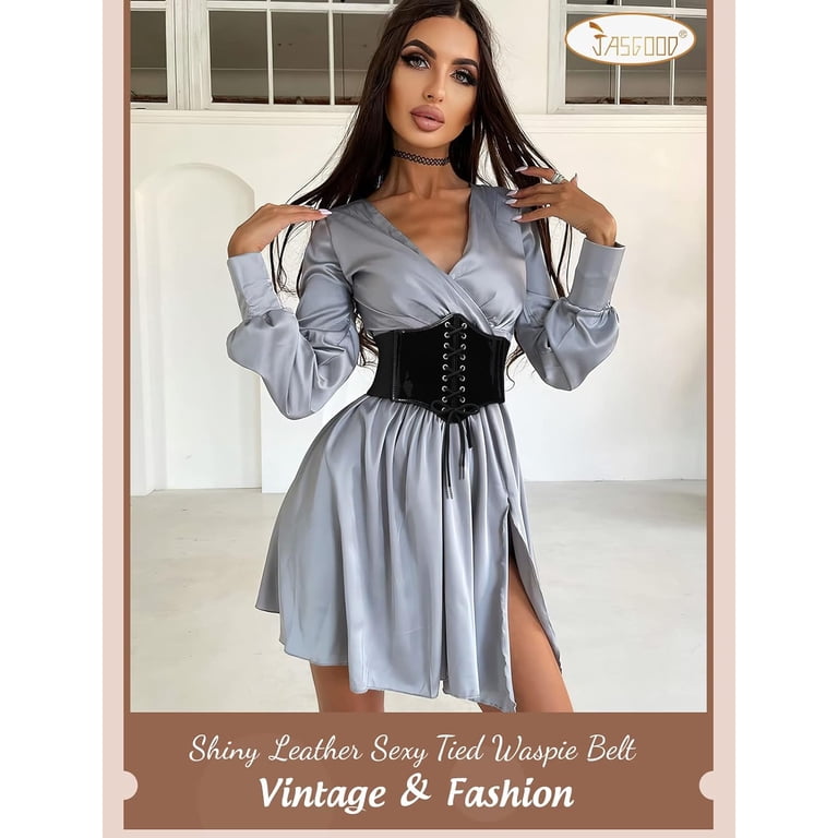 7118 Corset Elastic Waist Belt For Women, Costume Cinch Waspie 61wClnp2-xL._AC_UY1000_.jpg main image 2
