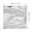 thumbnail image 2 of Raindrops 150Pcs Metallic Silver Foil Sheets Unique Decoration Durable Versatile DIY Craft Sheets, 2 of 8