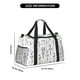 thumbnail image 3 of Disketp Lavender Flowers Bolsa de Viaje Tipo Duffle, Bolso de Mano para Fin de Semana para Mujer, Bolsa de Gimnasio Ligera para Hombre, Esencial para Viajes, 3 of 7