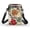 Flowers Pattern, variant on HELLHERO Flowers Travel Crossbody Purse, Polyester Double Layer for Women