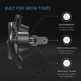 thumbnail image 3 of AC Infinity CLOUDRAY S6, Grow Tent Clip Fan 6, 3 of 4