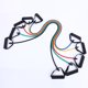 thumbnail image 5 of Bandas elásticas de resistencia para yoga al aire libre, ejercicios de fitness, con asa (rojas), 5 of 5