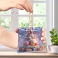 thumbnail image 4 of PU Leather Coin Purse Wallet Compact Water-Resistant Card Cases Money Organizers Christmas Tree Made Of Candy, 4 of 7