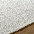 thumbnail image 6 of Hauteloom Zayit Wool Living Room, Bedroom Area Rug - Contemporary - Light Silver, Sterling Gray - 9' x 12', 6 of 8