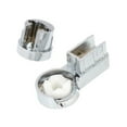thumbnail image 4 of High End Bath Hinge Brackets for Shower Screens Robust ABS Material with Chrome Finish Designed for 6mm Glass Stability, 4 of 6