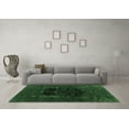 thumbnail image 3 of Ahgly Company Indoor Round Persian Emerald Green Bohemian Area Rugs, 8' Round, 3 of 4