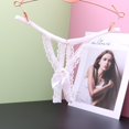 thumbnail image 3 of TrowBridge-bragas transparentes para mujer, ropa interior de encaje, tangas de entrepierna abierta, lazo dulce, lencería Sexy, Tanga erótico con cuentas, parte trasera en T, 3 of 4