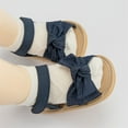 thumbnail image 5 of zuwimk Girls Sandals,Baby Boys Girls Sandals Soft Anti-Slip Rubber Sole Summer Outdoor Shoes Toddler First Walkers Dark Blue, 5 of 5