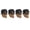 Black, variant on NFTIGB 4Pcs/Set Helmet Skull Type Tire Valve Stem Caps with Rubber Ring Universal for Cars Bikes SUVs Trucks Bicycle Motorcycle, Black, 2.36 inches / 6 cm