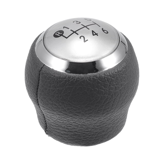 Pomo de Cambio Manual de 6 Velocidades Unique Bargains - Pomo de Palanca de Cambios - para Toyota Corolla Auris Yaris RAV4 de Cuero Sintético - 1 Pc