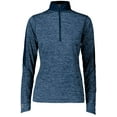 thumbnail image 3 of Holloway Sportswear 3XL Womens Electrify 1/2 Zip Pullover Navy Heather/Navy 222742, 3 of 4