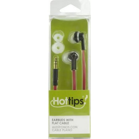 Flat Cord High Quality Stereo Earbuds