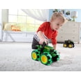 thumbnail image 4 of Tractor John Deere de juguete Monster Truck con ruedas Lightning, 4 of 6