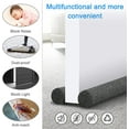 Door Draft Stopper Under Door Seal,Door Sweep for Exterior & Interior