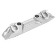 thumbnail image 3 of 1/10 Aluminum Rear Bumper, RC Rear Bumper 1/10 Easy Installation Practical Efficient Anodized with U Hook for 1/10 RC Car Silver, 3 of 8