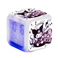 thumbnail image 1 of Reloj Kuromi Three Lives, regalo para niños, regalo para estudiantes, reloj despertador que cambia colorido, artículos electrónicos cuadrados de plástico para el hogar, 1 of 5