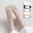 thumbnail image 2 of Low Cut Socks Tabis Socks,Split Two Toe Socks Cotton Sandals Socks Casual Not Show Socks Antis Slip Flipes Flop Socks, 2 of 19