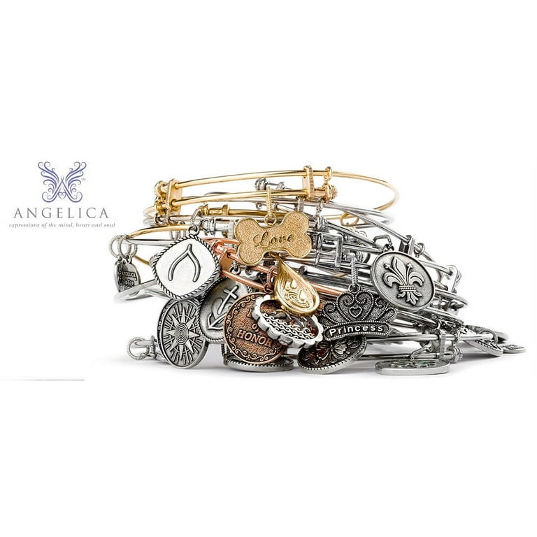 Angelica Brass Friends TV Show 20th Anniversary Bangle Bracelet 7.25