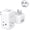White, variant on General 2 Prong to 3 Prong Outlet Adapter with 360 Rotating Plug, 3 AC Power Splitter with 2 USB C PD20W, Travel Plug Adapter for US to Japan, Wall Outlet Extender for Old House Travel Essentials
